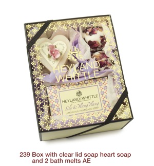 239-Box-with-clear-lid-soap-heart-soap-and-2-bath-melts-AE